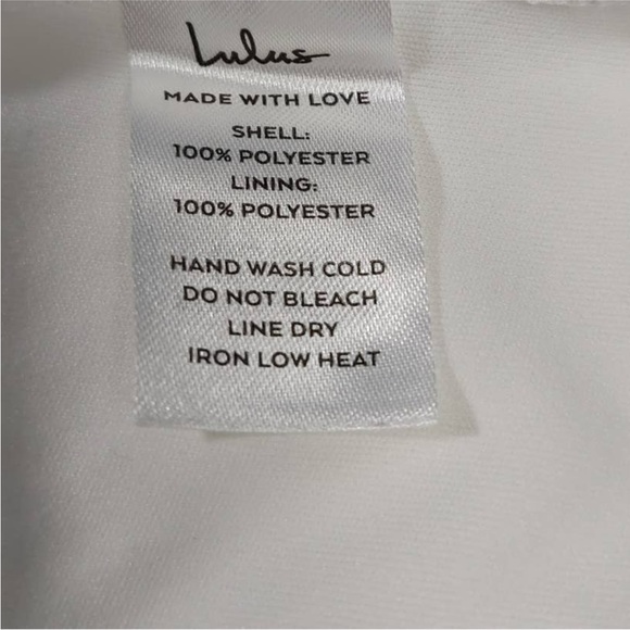 LULU'S SZ S Tier and Far White Tiered Pleated Halter Midi Dress - Picture 12 of 15